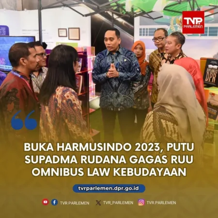 Buka Harmusindo 2023, Putu Supadma Rudana Gagas RUU Omnibus Law Kebudayaan