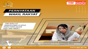 DYAH RORO ESTI PERNYATAAN WAKIL RAKYAT