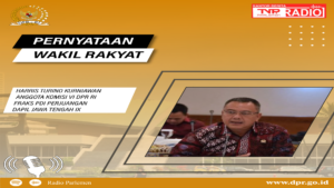 HARRIS TURINO KURNIAWAN PERNYATAAN WAKIL RAKYAT