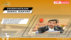 HENDRIK HALOMOAN SITOMPUL PERNYATAAN WAKIL RAKYAT