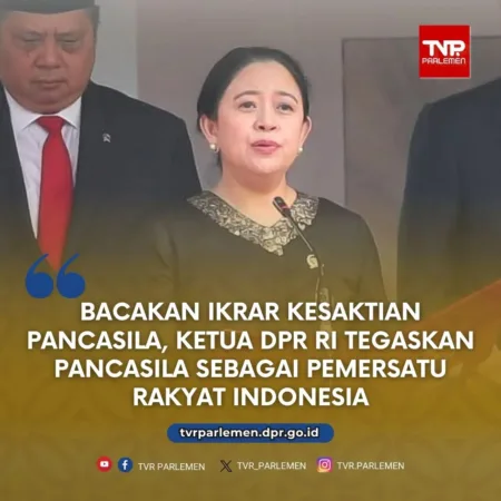 Bacakan Ikrar Kesaktian Pancasila, Ketua DPR RI Tegaskan Pancasila Sebagai Pemersatu Rakyat Indonesia