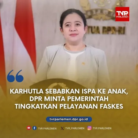 Karhutla Sebabkan ISPA Ke Anak, DPR Minta Pemerintah Tingkatkan Pelayanan Faskes