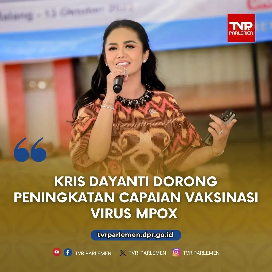 Kris Dayanti Dorong Peningkatan Capaian Vaksinasi Virus MPOX