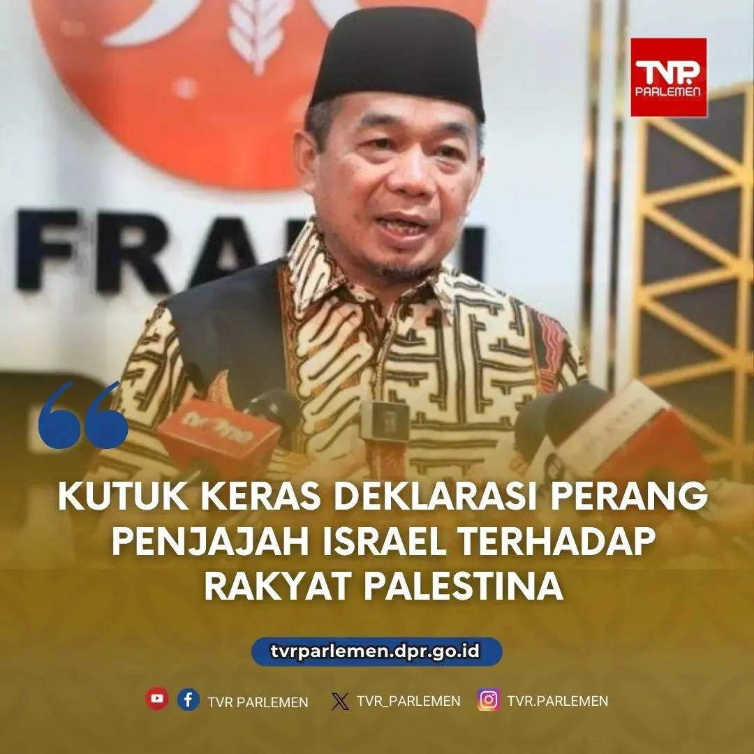 Kutuk Keras Deklarasi Perang Penjajah Israel Terhadap Rakyat Palestina