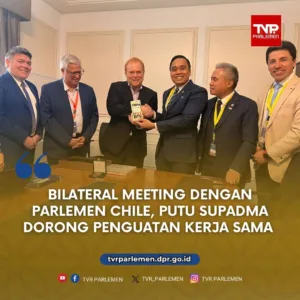 Bilateral Meeting Dengan Parlemen Chile, Putu Supadma Dorong Penguatan Kerja Sama