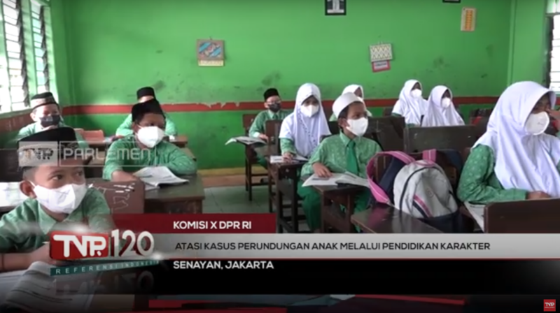 TVR 120 - Komisi X DPR RI : Atasi Kasus Perundungan Anak Melalui Pendidikan Karakter