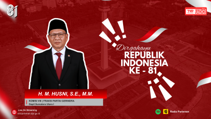 HUT RI BERSAMA PSA HUSNI LANDSCAPE